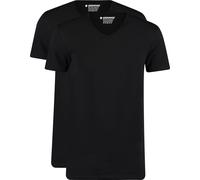 Garage 2-Pack Basic T-shirt Bio V-Ausschnitt Schwarz - Größe 3XL Schwarz 3XL