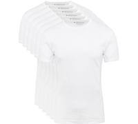 Garage Stretch Basic T-Shirt Weiss Rundhals 6-Pack - Größe XXL Weiß XXL