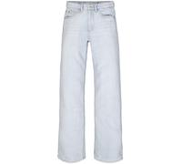 Schlagjeans GARCIA "Ilvy", Mädchen, Gr. 134, N-Gr, blau (bleached 5374), Denim/Jeans, Obermaterial: 100% Baumwolle, unifarben, loose fit lang, Jeans Schlagjeans, for Girls, mit weitem Bein (44582543-1