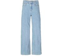 Schlagjeans GARCIA "Ilvy", Mädchen, Gr. 134, N-Gr, medium used, Denim/Jeans, Obermaterial: 100% Baumwolle, loose fit lang, Jeans Schlagjeans, for Girls, mit weitem Bein (35721060-134)
