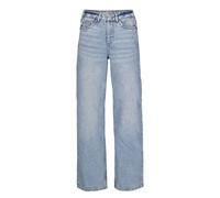 Schlagjeans GARCIA "Ilvy", Mädchen, Gr. 158, N-Gr, blau (medium used 4935), Denim/Jeans, Obermaterial: 100% Baumwolle, loose fit lang, Jeans, for Girls, mit weitem Bein (82322160-158) medium used 4935