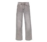 Schlagjeans GARCIA "Ilvy", Mädchen, Gr. 164, N-Gr, grau (light used), Denim/Jeans, Obermaterial: 99% Baumwolle, 1% Elasthan, loose fit lang, Jeans, for Girls, mit weitem Bein (78117858-164) light used