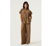 Garcia Bluse in Hellbraun - Größe XS | Damen Blusen