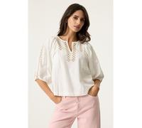 Garcia Bluse in Weiß - Größe M | Damen Blusen