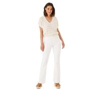 Garcia Damen Hose, Pants Non Denim, Weiß, 27