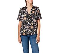 Garcia Damen I90035 Bluse, Mehrfarbig (Black 60), X-Large (Herstellergröße: XL)