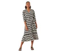 Garcia DE LA Cruz Damen Dress Kleid, Schwarz, XL EU