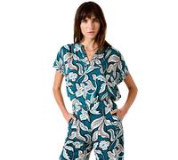 Garcia Bluse in Türkis - Größe S | Damen Blusen