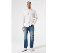 Garcia Hemd in Creme - Größe S | Herren Plussize