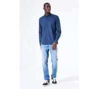 Garcia Hemd in Dunkelblau - Größe M | Herren Plussize