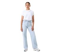 Schlagjeans GARCIA "Ilvy", Mädchen, Gr. 146, N-Gr, bleached, Denim/Jeans, Obermaterial: 100% Baumwolle, loose fit lang, Jeans Schlagjeans, for Girls, mit weitem Bein (36914449-146)