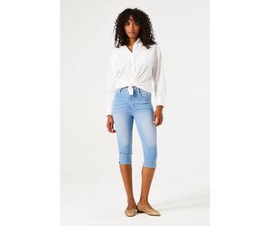 Garcia Jeans-Caprihose - Skinny fit - in Hellblau - Größe W29 | Damenhosen