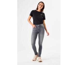 Garcia Jeans "Celia" - Skinny fit - in Grau - Größe W26 | Damenjeans