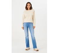 Slim-fit-Jeans GARCIA "Celia Flare" Gr. 27, Länge 32, blau (m.used) Damen Jeans (62458417-27) m.used