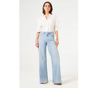 Garcia Celia 249 Jeans in Stone-Waschung mit Wide Leg W30 / L30 Wide Fit