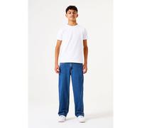 Straight-Jeans GARCIA "JAYSEN", Kinder, Gr. 146, N-Gr, blau (schwarz used 7542), Denim/Jeans, Obermaterial: 99% Baumwolle, 1% Elasthan, straight fit knöchellang, Jeans Straight-Jeans, im Five-Pocket S