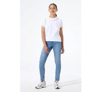 Slim-fit-Jeans GARCIA "RIANNA", Mädchen, Gr. 170, N-Gr, blau, Denim/Jeans, Obermaterial: 100% Baumwolle, Jeans Slim-fit-Jeans, for GIRLS (43743426-170) blau