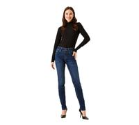 Garcia Jeans Slim Fit Curved Caro 285 in blauem Dark Used W27 / L30 Slim Fit