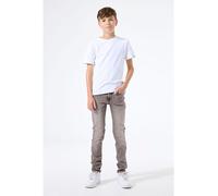 Slim-fit-Jeans GARCIA "Tavio", Jungen, Gr. 134, N-Gr, light used, Denim/Jeans, Obermaterial: 99% Baumwolle, 1% Elasthan, slim fit, Jeans Slim-fit-Jeans, for BOYS (21614007-134)