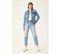 Jeansjacke GARCIA "Sofia" Gr. S, blau (light used) Damen Jacken Jeansjacken mit Stretch (84373363-S)