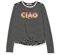 Garcia Kids Mädchen G92403 Langarmshirt, per Pack Mehrfarbig (Off Black 1755), 164 (Herstellergröße: 164/170)