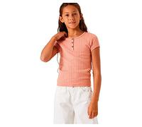 Garcia Kids Mädchen Short Sleeve T-Shirt, Peach Cloud, 128/134