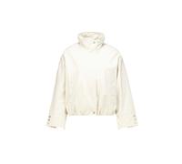 Garcia - Kurze Übergangsjacke im Blouson-Stil mit Stehkragen weiß - Gr. - XS