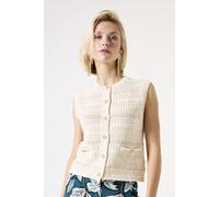 Garcia Ladies Cardigan Whitecap Größe: S | Gilets Outlet | Damen | Weiß