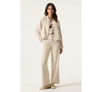 Garcia Ladies Pants Taupe Melee Größe: L | Ausgestellte Hosen Outlet | Damen | Schwarz