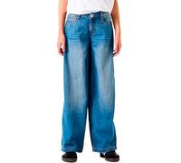 Weite Jeans GARCIA, Mädchen, Gr. 158, N-Gr, blau (medium used 5469), Denim/Jeans, Obermaterial: 100% Baumwolle, unifarben, weit knöchellang, Jeans, im Five-Pocket Style for GIRLS (41843415-158) medium