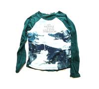 Garcia Mädchen Langarmshirt, Dark Dream (grün) V62609 (176)