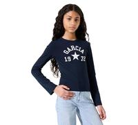 Garcia Longsleeve in Dunkelblau - Größe 140/146 | Kinder Longsleeves