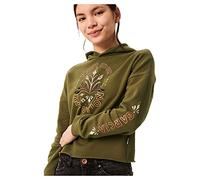 Garcia Mädchen Sweater Sweatshirt, Olive, 140/146