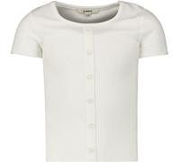 GARCIA Mädchen T- Shirt mit Knopfleiste, Größe:128/134, Farbe:Off White