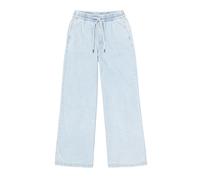 Garcia - Marlenehose mit weitem Bein und elastischem Bund blau - Gr. - S