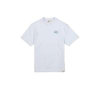 Garcia Regular Fit T-Shirt mit Logo-Print in Helltuerkis, Größe 140