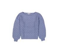 Garcia - Pullover mit Ballonärmel blau - Gr. - L