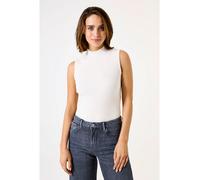 Garcia Pullunder in Creme - Größe M | Damen Pullover Cardigans