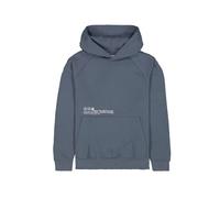 Hoodie GARCIA, Jungen, Gr. 140/146, blau (jay blau), Sweatware, Obermaterial: 100% Baumwolle, regular fit normal, ohne Ausschnitt, Rippbündchen, Sweatshirts Hoodie, mit Kapuze (26220764-140) jay blau