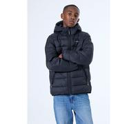 Steppjacke GARCIA, Jungen, Gr. 140/146, schwarz, Web, Obermaterial: 100% Polyamid. Futter: 100% Polyester, unifarben, regular fit taillenbedeckt, elastischer Bund, Jacken Steppjacke, mit Logo Stickere