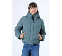 Steppjacke GARCIA, Mädchen, Gr. 128/134, xanadu, Web, Obermaterial: 100% Polyester, unifarben, regular fit taillenbedeckt, Jacken Steppjacke, mit Kapuze for GIRLS (72804855-128) xanadu