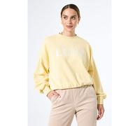 Garcia Sweatshirt in Gelb - Größe M | Damen Sweatshirts Jacken