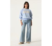 Garcia Sweatshirt in Hellblau - Größe XL | Damen Sweatshirts Jacken