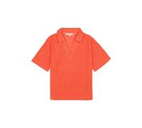 Garcia - Sweatshirt mit Polokragen rot - Gr. - M