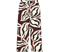 Garcia - Weite Hose mit Muster braun - Gr. - XS