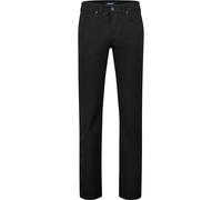 GARDEUR Hose Herren Slim Fit Baumwolle Schwarz, 32/34