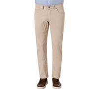 GARDEUR Hose Herren Regular Fit Baumwolle beige, 33/36