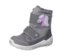 RICOSTA Mädchen Winterstiefel GAREI,Kinder Boots,WMS:Mittel,lose Einlage,Sympatex,waschbar,Outdoor-Kinderschuhe,Grigio/Patina (460),28 EU