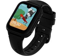 garett Smartwatch Kinder Mädchen Jungen - 1,78″ - AMOLED Face Unlock - GPS GEO-Zaun Videoanruf SOS - Vibe AI Schwarz