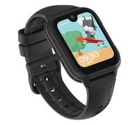 garett Smartwatch Kinder Mädchen Jungen - 1,78″ - AMOLED Face Unlock - GPS GEO-Zaun Videoanruf SOS - Vibe AI Schwarz